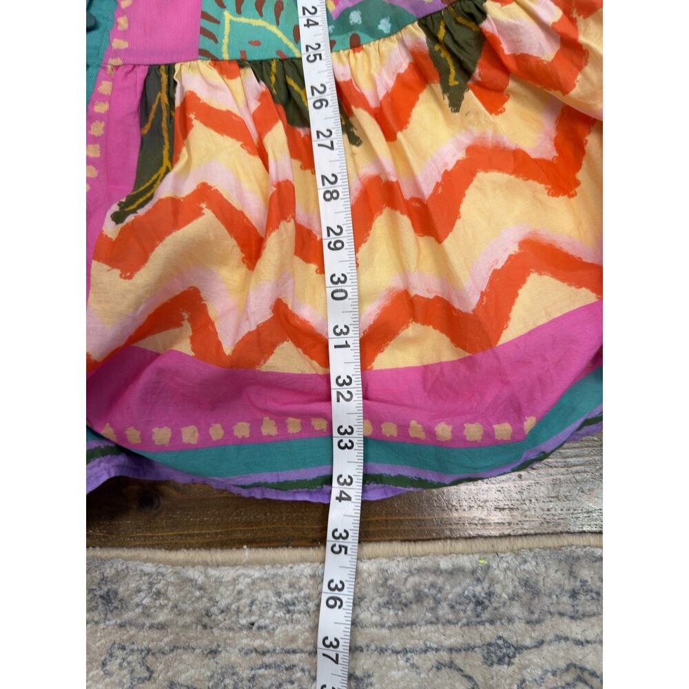 Antonio Melani Womens Dress 6 Brynn Vibrant Floral Maximalist Boho Bloom No Belt - Picture 6 of 7